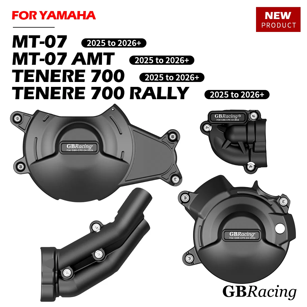 GB Racing MT07 AMT TENERE 700 RALLY 2025-2026+ Motorcycle Engine Protect Cover For YAMAHA MT-07 AMT Clutch Pulse Protection Cap
GB Racing MT07 AMT TENERE 700 RALLY 2025-2026+ Motorcycle Engine Protect Cover For YAMAHA MT-07 AMT Clutch Pulse Protection Cap