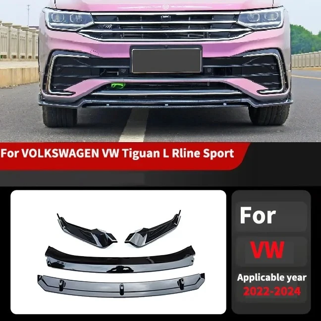 For VOLKSWAGEN VW Tiguan L Rline Sport 2022 Car Accessories 4PCS Front Bumper Lip Spoiler Version Side Splitter Body Kit Guards
For VOLKSWAGEN VW Tiguan L Rline Sport 2022 Car Accessories 4PCS Front Bumper Lip Spoiler Version Side Splitter Body Kit Guards