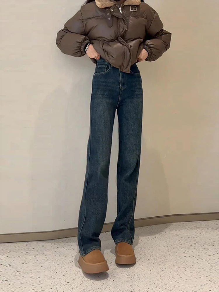 Джинсы прямого кроя Slim Fit для мужчин, в американском стиле High Street, ретро, синие, летние повседневные джинсовые брюки для подростков
Джинсы прямого кроя Slim Fit для мужчин, в американском стиле High Street, ретро, синие, летние повседневные джинсовые брюки для подростков