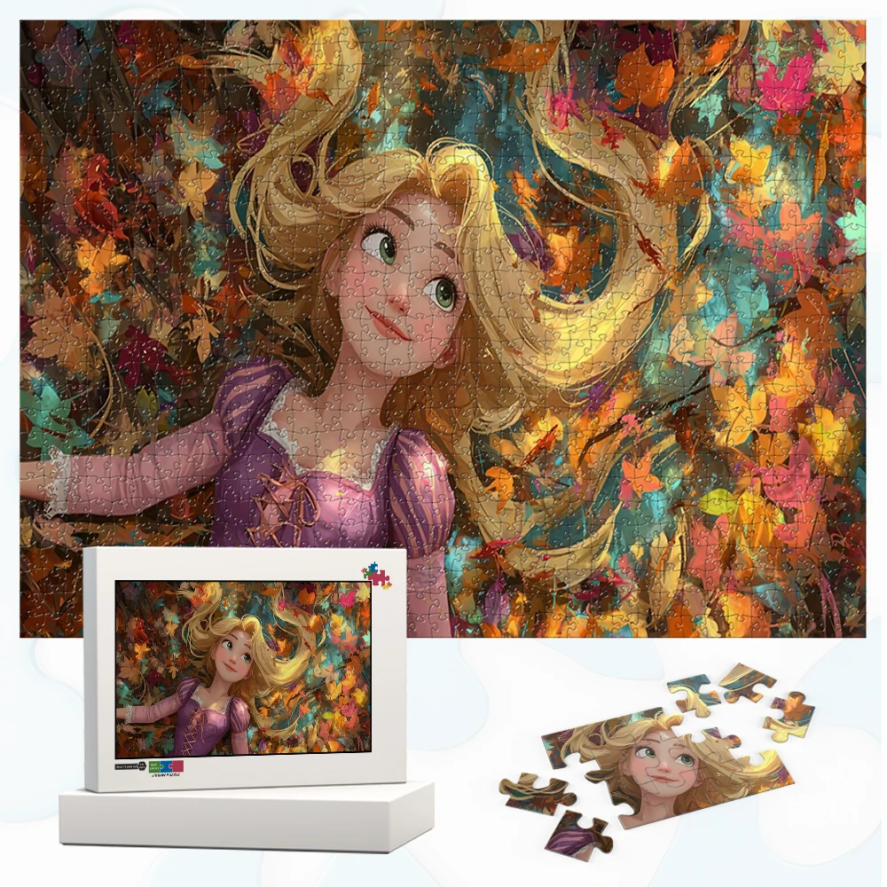 Rapunzel Autumn Breeze Unique Design Puzzle Vibrant Colors Forest Fallen Leaves Jigsaw Puzzles DIY Family Game Educational Toys
Rapunzel Autumn Breeze Unique Design Puzzle Vibrant Colors Forest Fallen Leaves Jigsaw Puzzles DIY Family Game Educational Toys