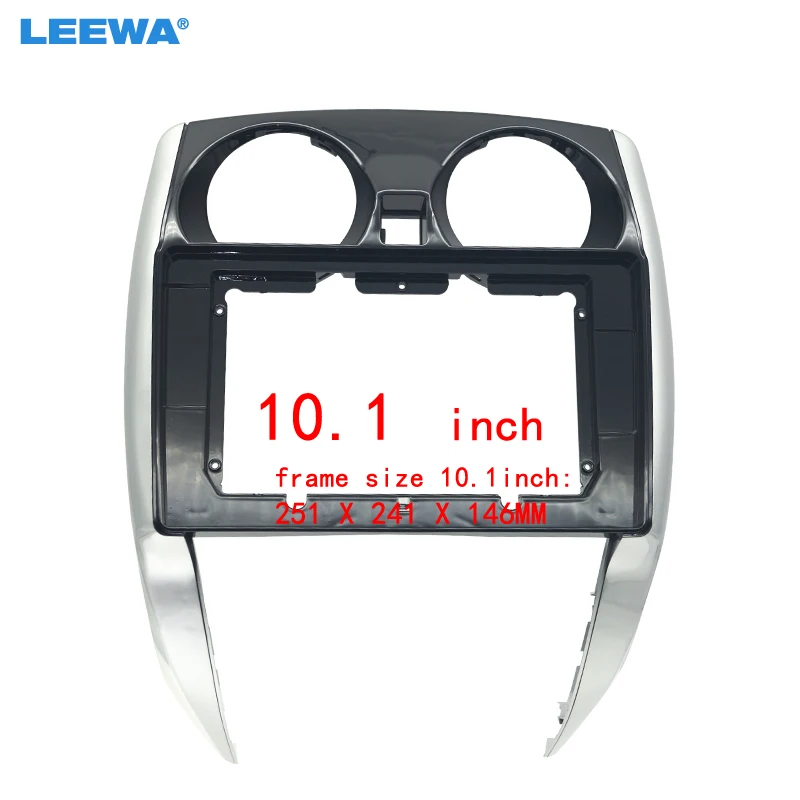LEEWA Car 2Din Audio Face Plate Fascia Frame For Nissan Note 2019 10.1“ Big Screen Radio Stereo Panel Dash Mount Refitting Kit
LEEWA Car 2Din Audio Face Plate Fascia Frame For Nissan Note 2019 10.1“ Big Screen Radio Stereo Panel Dash Mount Refitting Kit