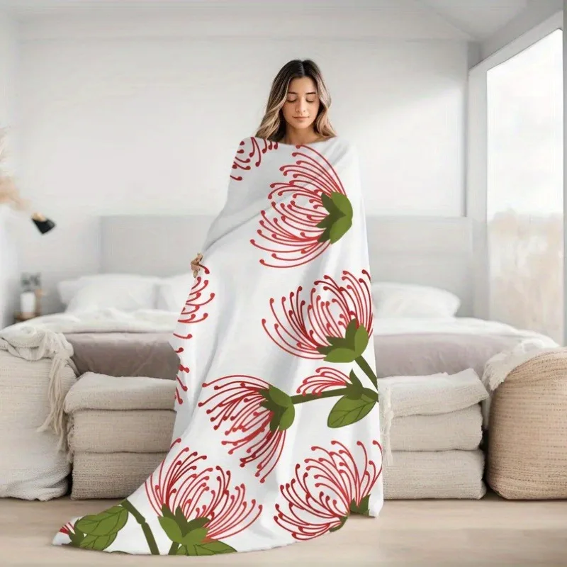 Lehua Tropical Floral Plush Flannel Blanket - Cozy Home Decor for Beach Lovers, Perfect for Hawaiian Parties
Lehua Tropical Floral Plush Flannel Blanket - Cozy Home Decor for Beach Lovers, Perfect for Hawaiian Parties