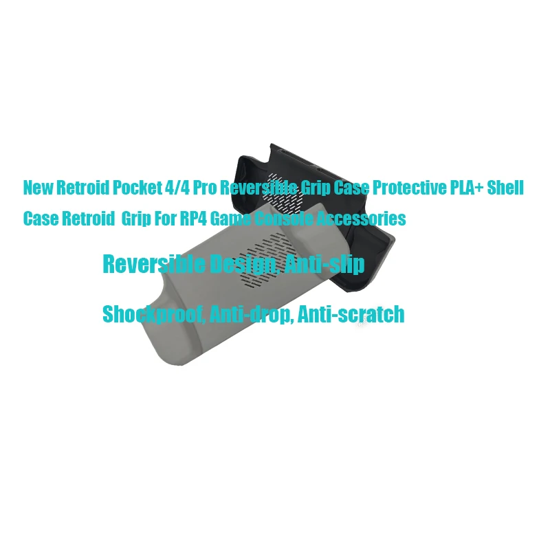 New for Retroid Pocket 4/4 Pro Reversible Grip Case Protective PLA+ Shell Case Retroid Grip For RP4 Game Console Accessories
New for Retroid Pocket 4/4 Pro Reversible Grip Case Protective PLA+ Shell Case Retroid Grip For RP4 Game Console Accessories