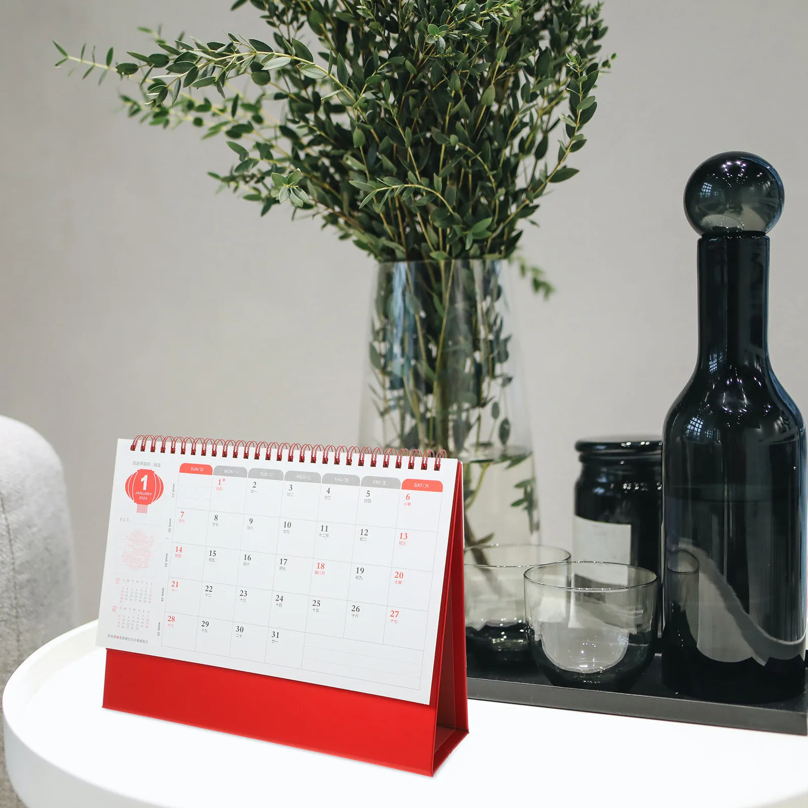 Chinese Lunar Calendar Desk Tabletop Decorative Monthly Aesthetic of China Traditional
Chinese Lunar Calendar Desk Tabletop Decorative Monthly Aesthetic of China Traditional
