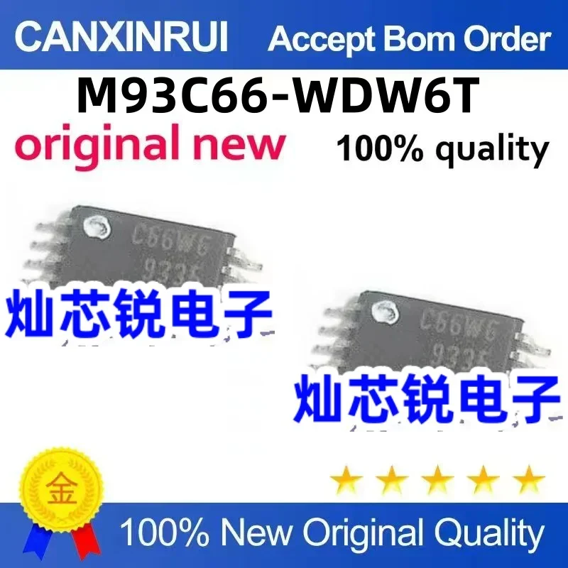 (5-100 pieces) Brand new original M93C66-WDW6T C66W6 TSSOP8 spot chip IC
(5-100 pieces) Brand new original M93C66-WDW6T C66W6 TSSOP8 spot chip IC
