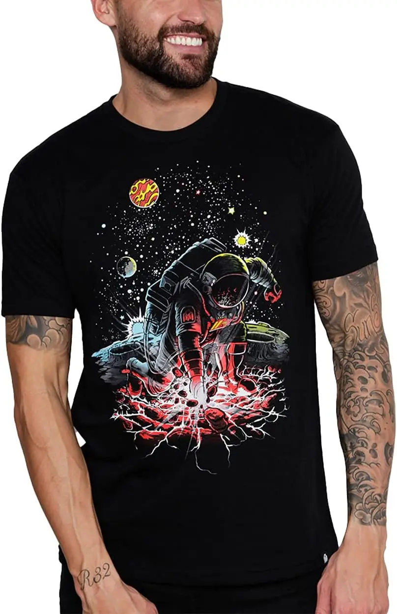 INTO THE AM Graphic TShirts for Men S - 4XL Cool Edgy Trippy Design Casual Tees Streetwear Skeleton Skull
INTO THE AM Graphic TShirts for Men S - 4XL Cool Edgy Trippy Design Casual Tees Streetwear Skeleton Skull