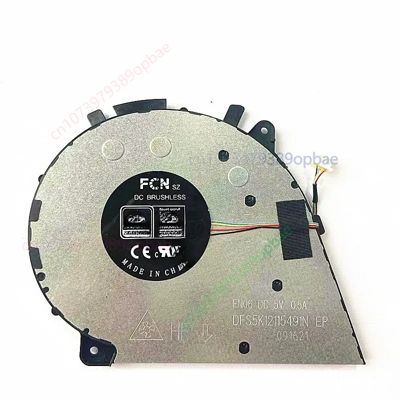 New Original CPU Cooling Fan 5H40S20144 for Lenovo Yoga 7i-14 14ITL5 Yoga 7 14C Laptop Replacement Fan
New Original CPU Cooling Fan 5H40S20144 for Lenovo Yoga 7i-14 14ITL5 Yoga 7 14C Laptop Replacement Fan