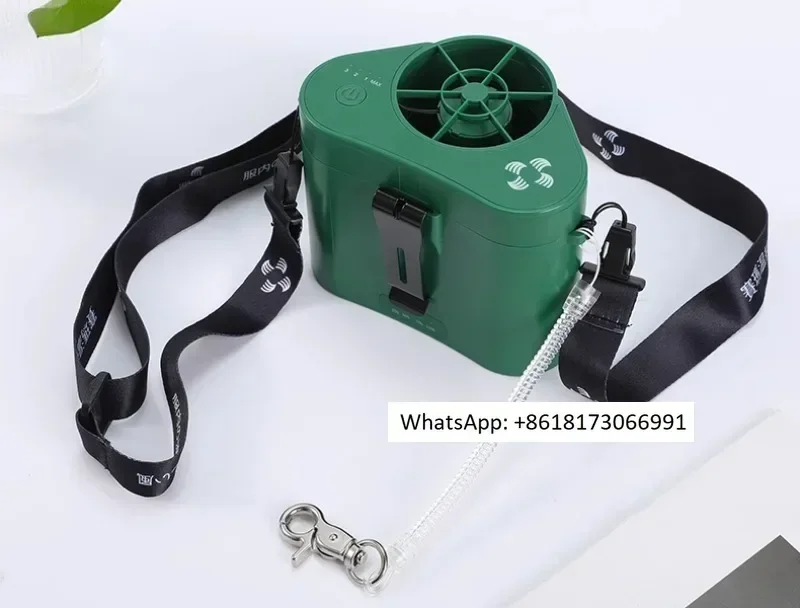 Hanging waist fan portable clip waist belt high wind charging fan welding site cooling SM2315MAX green
Hanging waist fan portable clip waist belt high wind charging fan welding site cooling SM2315MAX green