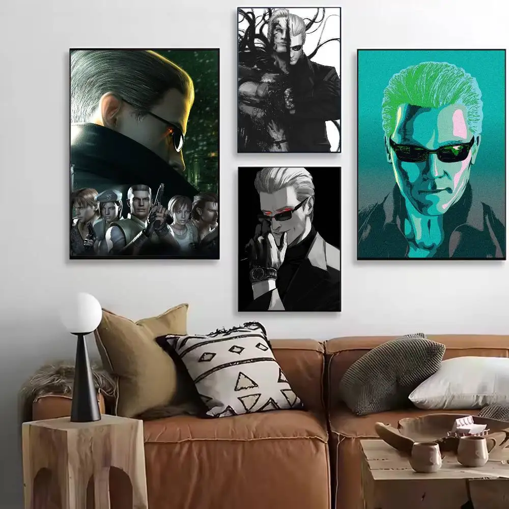 Cool A-Albert W-Wesker Poster Versatile HD Waterproof Wall Art Self-Adhesive Decor for Any Space Ideal Gift
Cool A-Albert W-Wesker Poster Versatile HD Waterproof Wall Art Self-Adhesive Decor for Any Space Ideal Gift