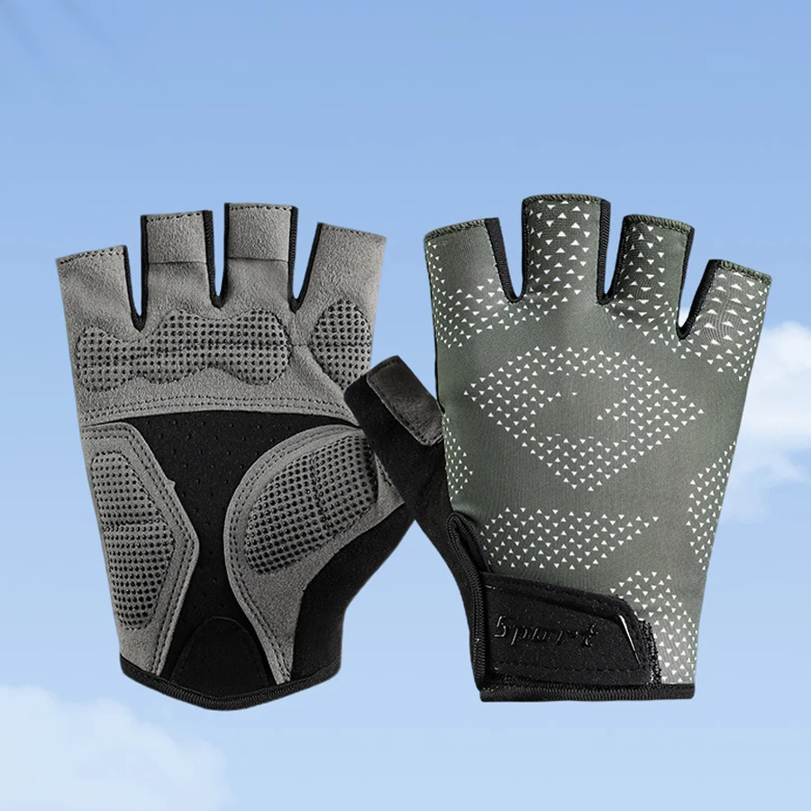 Breathable Anti-slip Half Finger Gloves for Cycling, Hiking, Gym and Outdoor Activities
Breathable Anti-slip Half Finger Gloves for Cycling, Hiking, Gym and Outdoor Activities