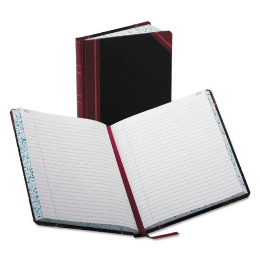 Account Record Book Record-Style Rule Black/Red/Gold Cover 9.25 x 7.31 Sheets 300 Sheets/Book
Account Record Book Record-Style Rule Black/Red/Gold Cover 9.25 x 7.31 Sheets 300 Sheets/Book