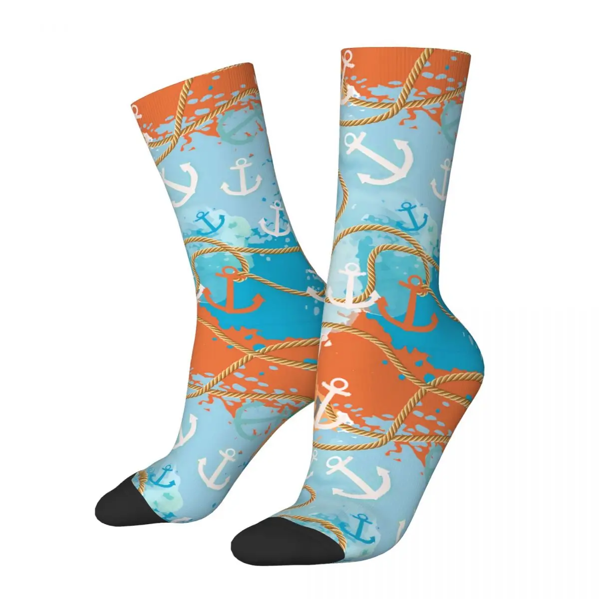 Men's Socks Nautical Seamless Pattern Textured Ornamental Retro Nautical Art Street Style Casual Crew Sock Gift Pattern Printed
Men's Socks Nautical Seamless Pattern Textured Ornamental Retro Nautical Art Street Style Casual Crew Sock Gift Pattern Printed