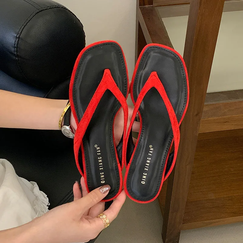 New In Summer Fashion Open Toe Sandals Slides Ladies Shoes Low Heel Wedge Designer Shoes Female Slippers Flip Flops For Woman
New In Summer Fashion Open Toe Sandals Slides Ladies Shoes Low Heel Wedge Designer Shoes Female Slippers Flip Flops For Woman