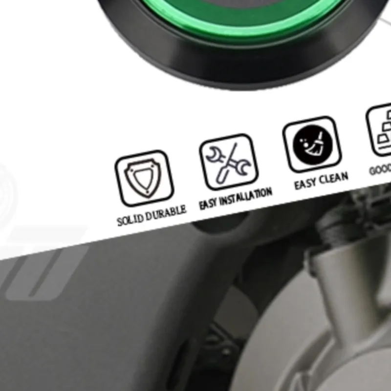 Frame Hole Plugs Frame Holes Cap Covers Motorcycle Swingarm Pivot Caps Protectors For Kawasaki ZX-6R ZX 6R ZX6R 2024 2025 2026
Frame Hole Plugs Frame Holes Cap Covers Motorcycle Swingarm Pivot Caps Protectors For Kawasaki ZX-6R ZX 6R ZX6R 2024 2025 2026