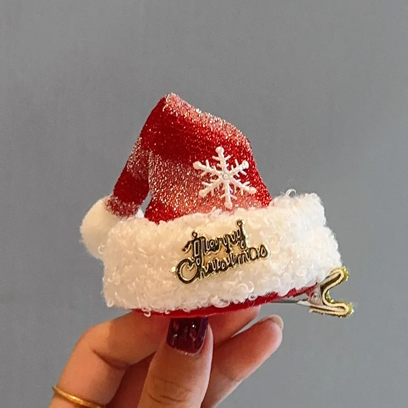 Kids Girls Christmas Hair Clips Cute Mini Santa Hat Barrettes Hairpins New Year Holiday Hair Clips for Women Girls
Kids Girls Christmas Hair Clips Cute Mini Santa Hat Barrettes Hairpins New Year Holiday Hair Clips for Women Girls