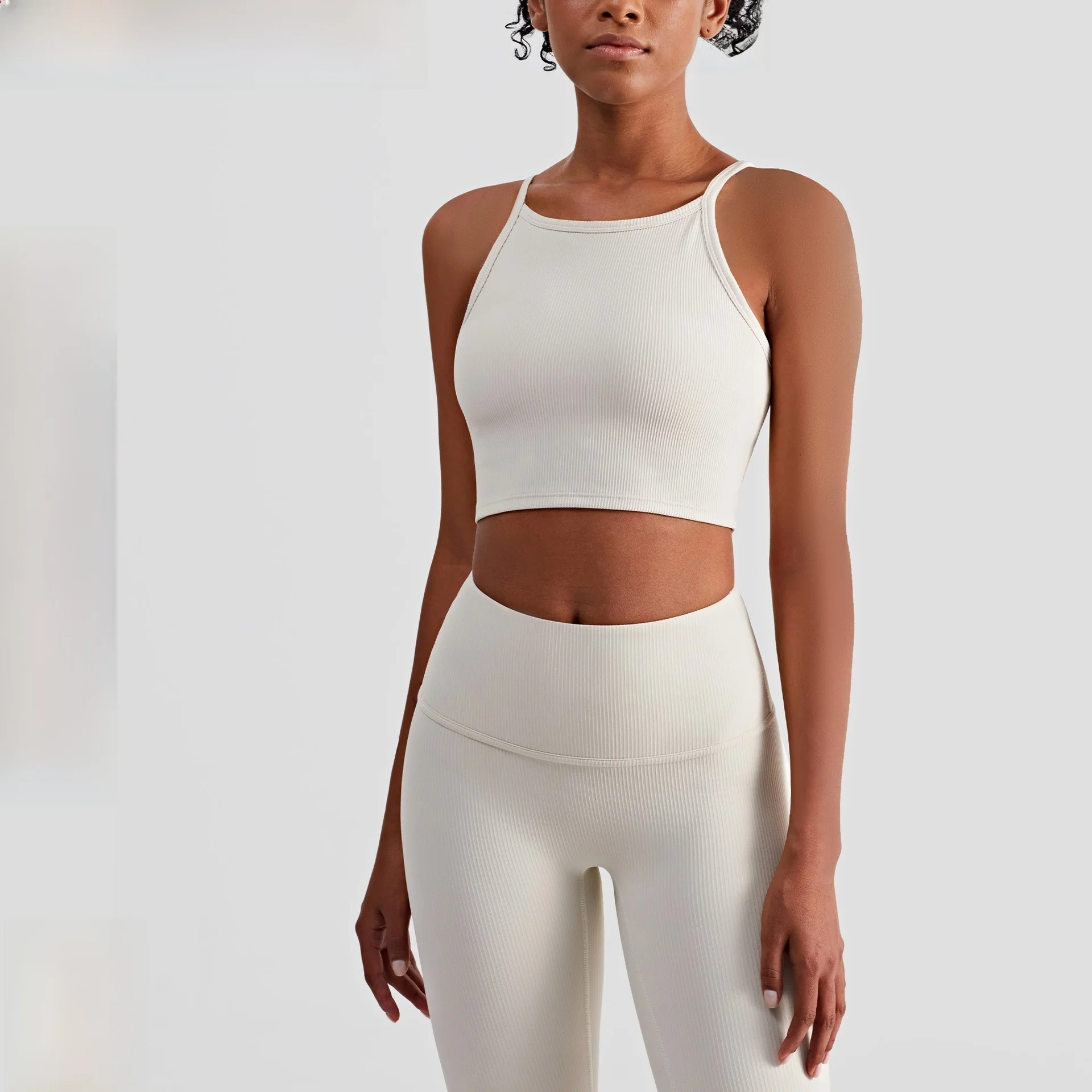 Women's High Collar One-Piece Sports Bra Fitness Yoga Beauty Vest Anti-Exposure Shockproof Thread
Women's High Collar One-Piece Sports Bra Fitness Yoga Beauty Vest Anti-Exposure Shockproof Thread