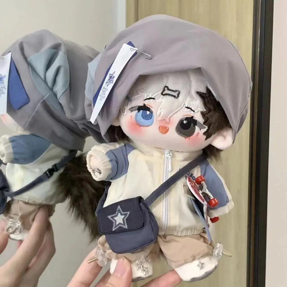 Hoodie 20cm Plush Toy Clothes Baseball Hat Set Shoulder Strap Cotton Doll Clothes Clothing Sportswear Plush Toy Clothes
Hoodie 20cm Plush Toy Clothes Baseball Hat Set Shoulder Strap Cotton Doll Clothes Clothing Sportswear Plush Toy Clothes