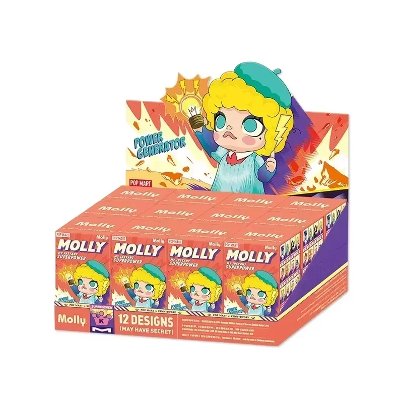 POP MART Molly My Instant Superpower Series Mystery Box Genuine Blind Box Guess Toys Bag Anime Figure Desktop Ornaments Model
POP MART Molly My Instant Superpower Series Mystery Box Genuine Blind Box Guess Toys Bag Anime Figure Desktop Ornaments Model