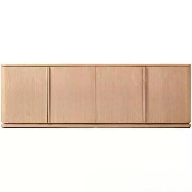 American country solid wood TV cabinet, small apartment living room oak locker 
American country solid wood TV cabinet, small apartment living room oak locker