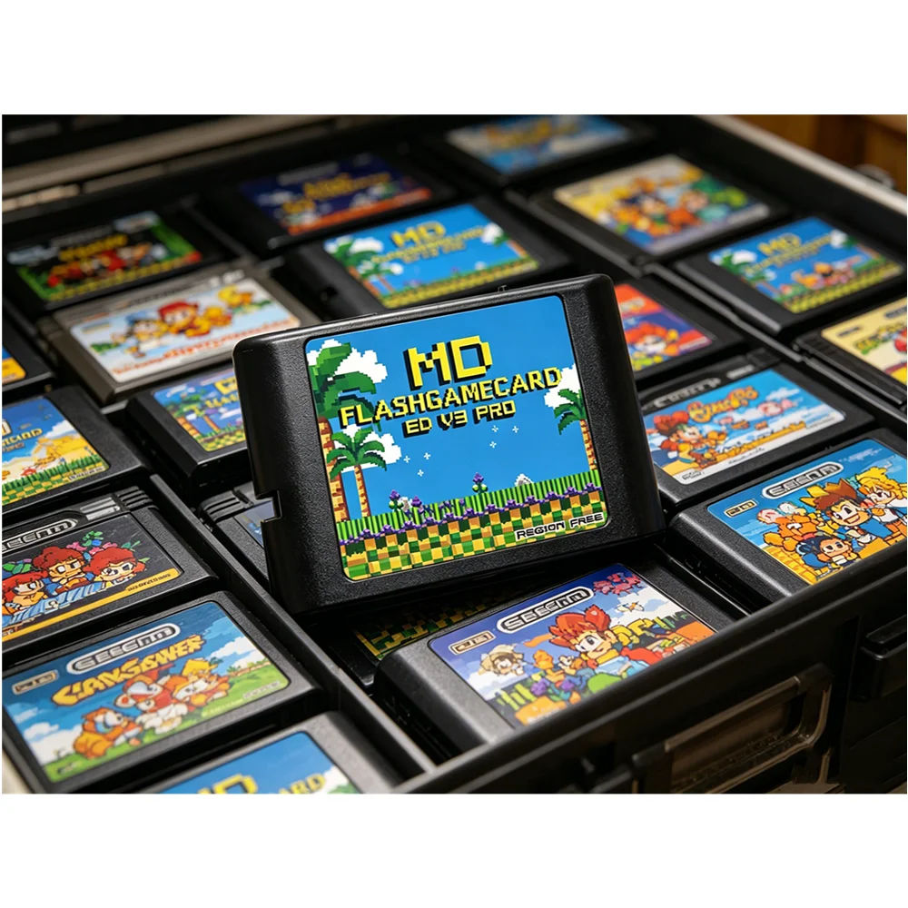 4000 in 1 Mega Genesis MD V3 Pro With 4GB TF Card EDMD Game Card For SEGA Genesis Mega Drive Master System Game Console
4000 in 1 Mega Genesis MD V3 Pro With 4GB TF Card EDMD Game Card For SEGA Genesis Mega Drive Master System Game Console