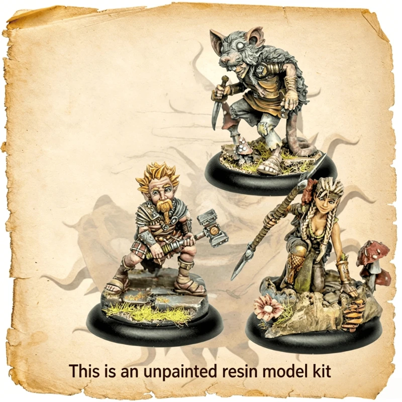 External observers, die-casting resin model assembly kit, GK, unpainted
External observers, die-casting resin model assembly kit, GK, unpainted