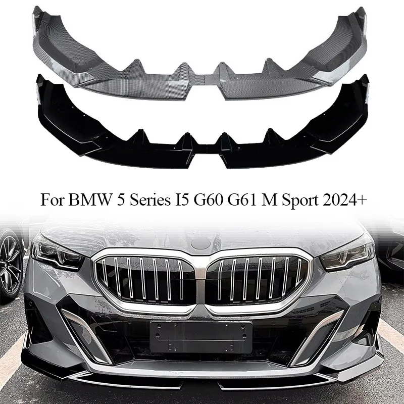 Car Front Spoiler Splitter for BMW 5 Series i5 G60 G61 M Sport 2024+ Front Bumper Lip Diffuser Guard Protection Cover Body Kit
Car Front Spoiler Splitter for BMW 5 Series i5 G60 G61 M Sport 2024+ Front Bumper Lip Diffuser Guard Protection Cover Body Kit