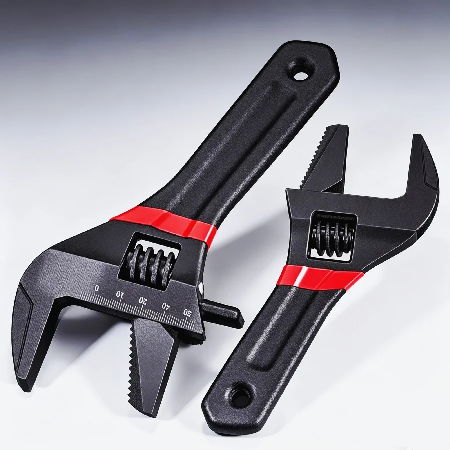 1 Pcs 6/8” Short Handle Adjustable Wrench Oversized Open Bathroom Wrench Mini Small Board Large-diameter Adjustable Short Handle
1 Pcs 6/8” Short Handle Adjustable Wrench Oversized Open Bathroom Wrench Mini Small Board Large-diameter Adjustable Short Handle