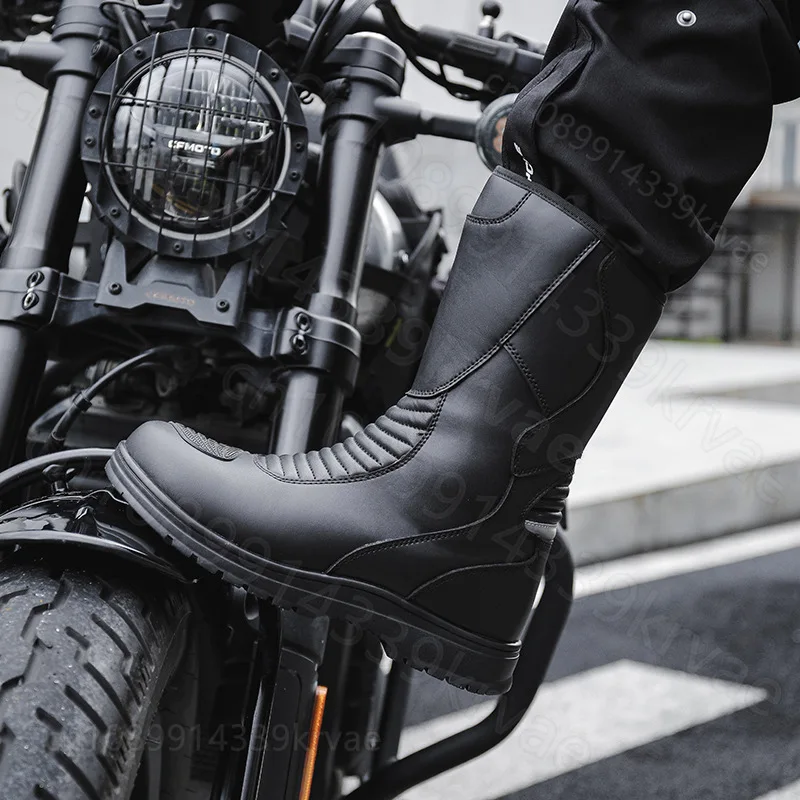 Outdoor off-road boots Motorcycle riding boots Non-slip and wear-resistant breathable windproof anti-collision road duty boots
Outdoor off-road boots Motorcycle riding boots Non-slip and wear-resistant breathable windproof anti-collision road duty boots