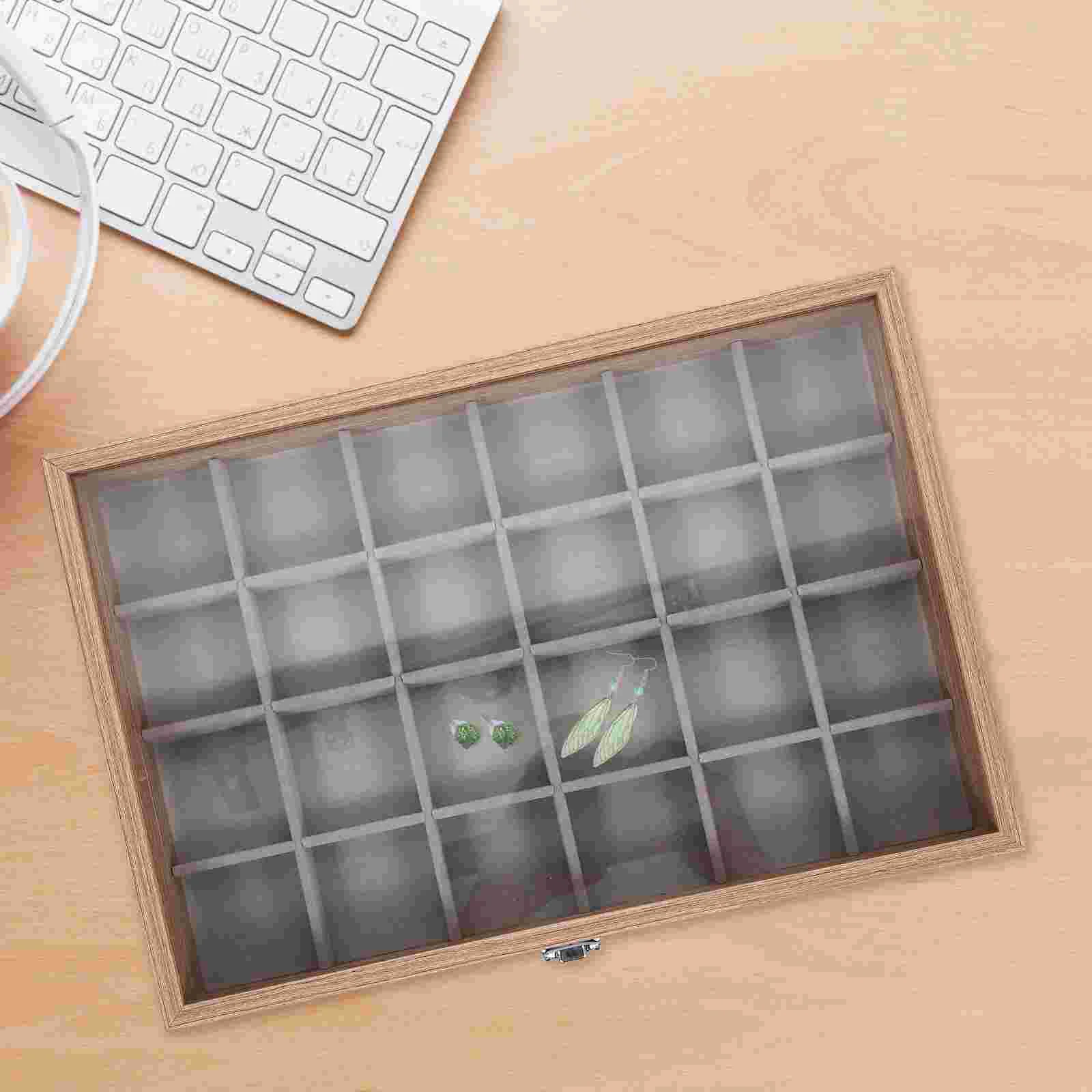 Jewelry Organizer Display Case Earrings Storage Container Grid Tray Travel Box Trinkets Alloy
Jewelry Organizer Display Case Earrings Storage Container Grid Tray Travel Box Trinkets Alloy
