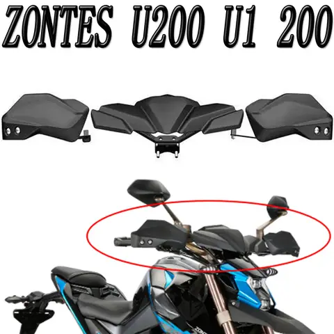 For ZONTES U200 U1 200 200U 200U1 U U1 200 Motorcycle Hand Guard Hand Guard Windshield