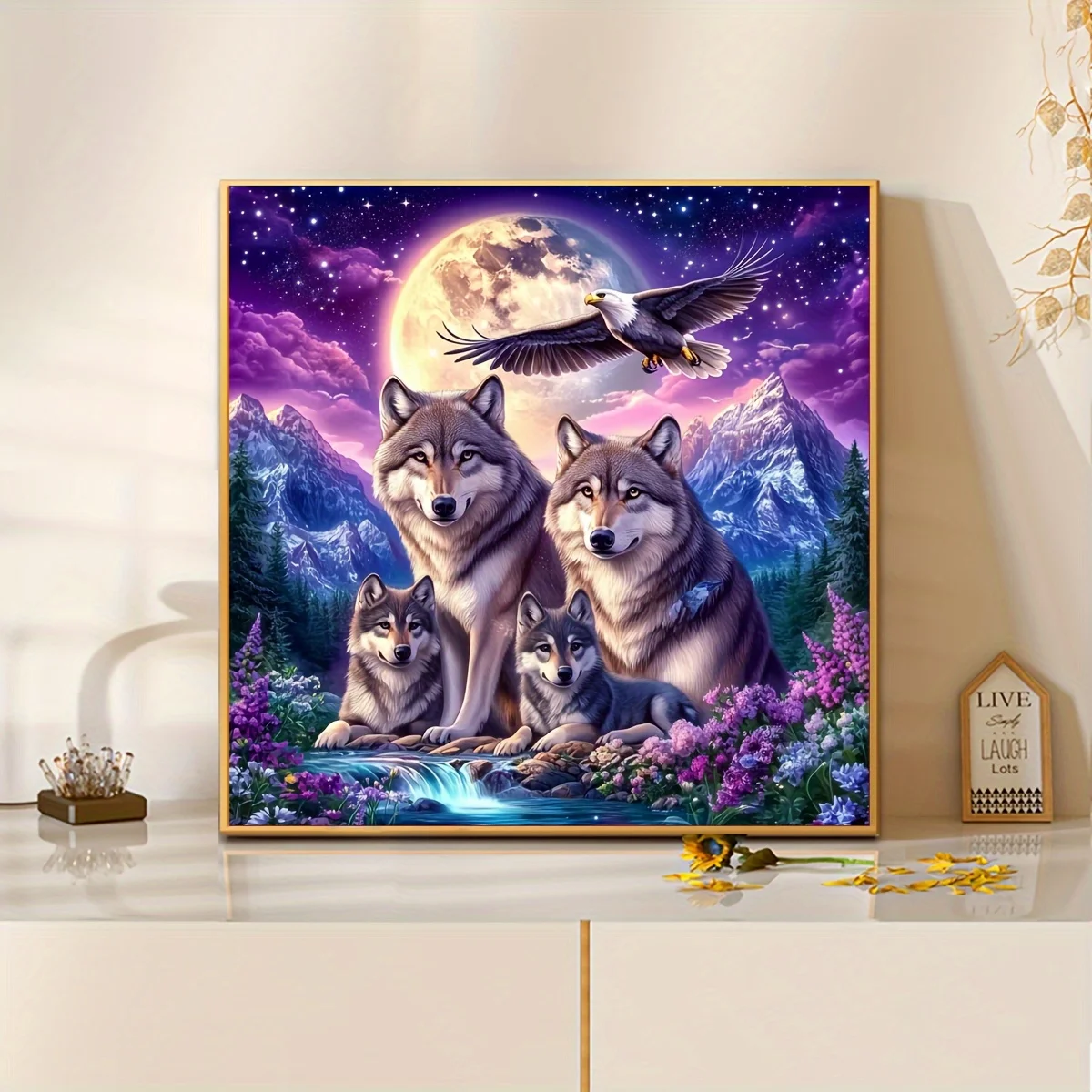 Moonlight Mountain Animals 500 PCS Jigsaw Puzzles Challenging Family Activity Games for Gameroom Bedroom Livingroom Gift
Moonlight Mountain Animals 500 PCS Jigsaw Puzzles Challenging Family Activity Games for Gameroom Bedroom Livingroom Gift