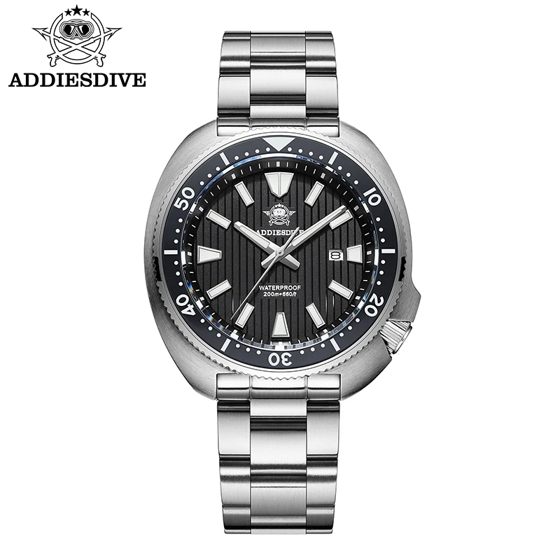 ADDIESDIVE Diver Watch Sapphire Glass AR Coated 41mm Quartz Watches 20Bar Waterproof Stainless BWG9 Luminous AD2507 Reloj Hombre
ADDIESDIVE Diver Watch Sapphire Glass AR Coated 41mm Quartz Watches 20Bar Waterproof Stainless BWG9 Luminous AD2507 Reloj Hombre