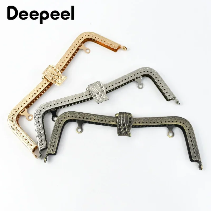 1/2Pcs 20cm Handbag Metal Purse Frame Retro Print Leaf Head Kiss Clasps Handles DIY Handmade Bag Handle Crafts Accessories
1/2Pcs 20cm Handbag Metal Purse Frame Retro Print Leaf Head Kiss Clasps Handles DIY Handmade Bag Handle Crafts Accessories