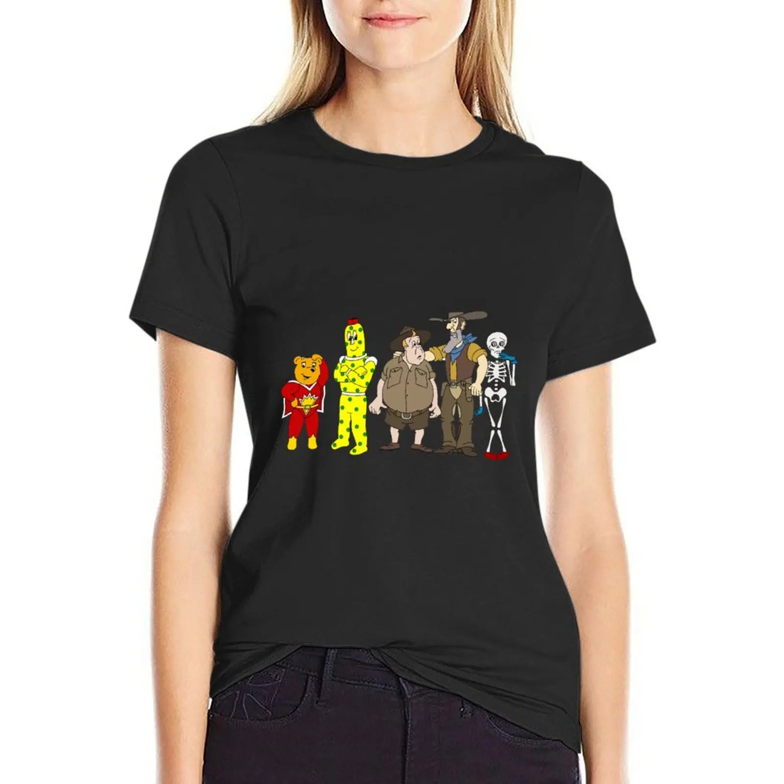 SuperTed Cartoon T-Shirt graphics Female clothing lady clothes tops cute t-shirts for Women
SuperTed Cartoon T-Shirt graphics Female clothing lady clothes tops cute t-shirts for Women