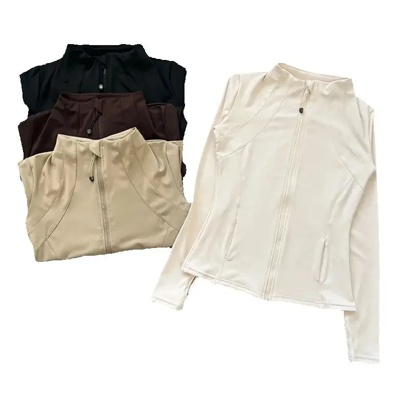 2025 New Women Quick Dry Stand Up Collar Fitness Jacket Sports Top Slim-fit Zipper Yoga Wear Long Sleeve Breathable Running Top
2025 New Women Quick Dry Stand Up Collar Fitness Jacket Sports Top Slim-fit Zipper Yoga Wear Long Sleeve Breathable Running Top