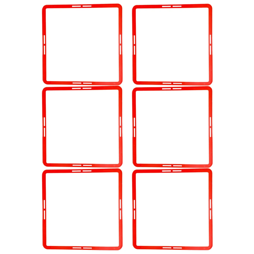 6pcs Football Training Rings for Agility Speed Drills Portable Multi Function Sports Equipment Soccer Team Gear
6pcs Football Training Rings for Agility Speed Drills Portable Multi Function Sports Equipment Soccer Team Gear
