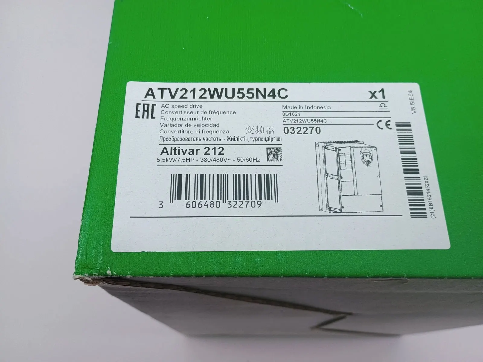 100% New Genuine ATV212WU30N4C ATV212WU40N4C ATV212WU55N4C ATV212WU75N4C frequency inverter
100% New Genuine ATV212WU30N4C ATV212WU40N4C ATV212WU55N4C ATV212WU75N4C frequency inverter