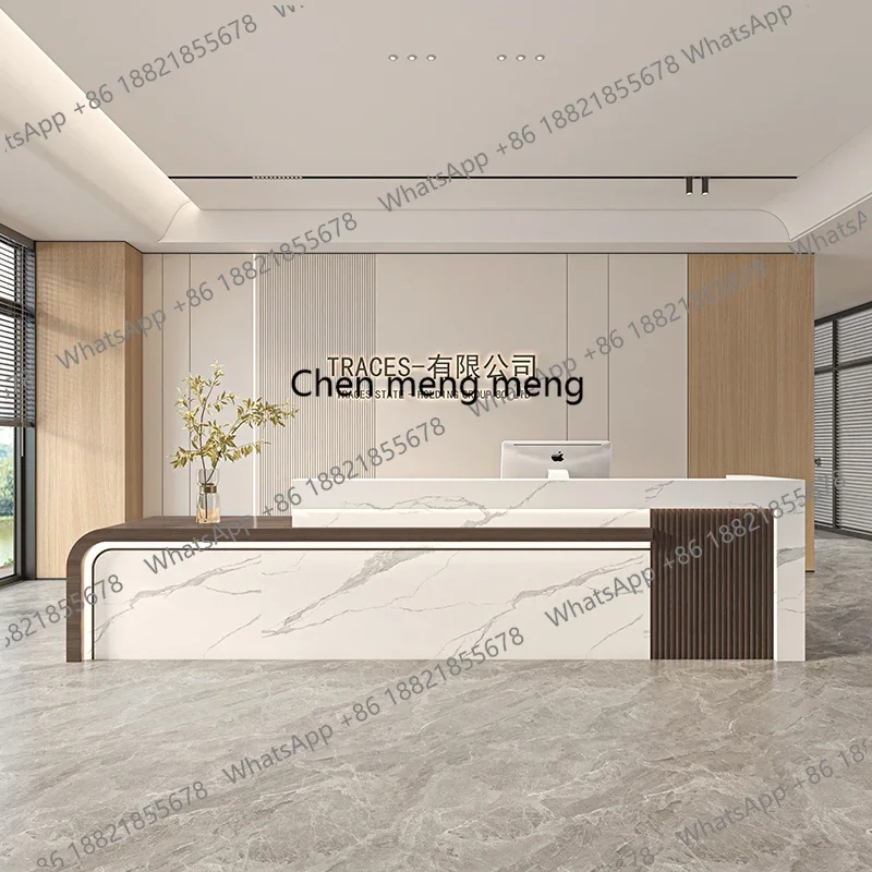 z0189Aesthetic Minimalist Reception Desks Shop Luxury Modern Shelves Reception Desks Hotel Display Comptoire Accueil Trendy Furn
z0189Aesthetic Minimalist Reception Desks Shop Luxury Modern Shelves Reception Desks Hotel Display Comptoire Accueil Trendy Furn