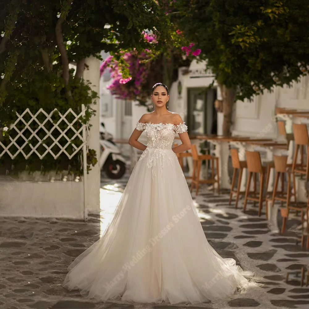 Off The Shoulder Wedding Dresses For Women Elegant Sexy Backless Bridal Gowns Mopping Length Vestidos De Novias 2025 Customized
Off The Shoulder Wedding Dresses For Women Elegant Sexy Backless Bridal Gowns Mopping Length Vestidos De Novias 2025 Customized