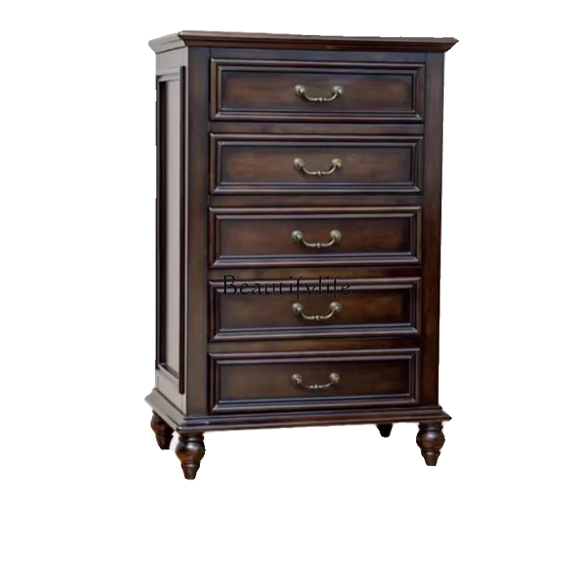 American retro solid wood chest cabinet ash wood custom drawer storage nine chest cabinet
American retro solid wood chest cabinet ash wood custom drawer storage nine chest cabinet