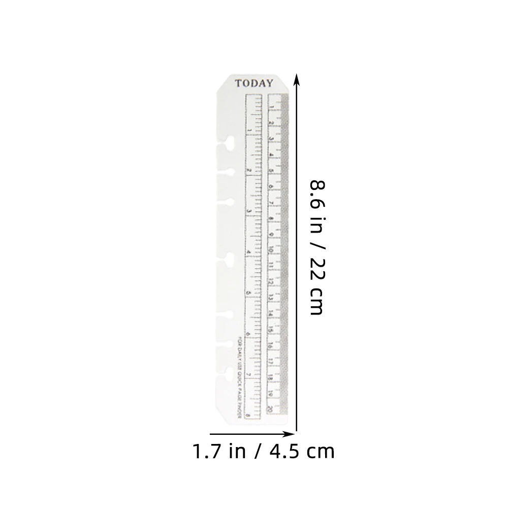 18Pcs Bookmark Ruler Thin Light Page Marker for Books Easy Carry Planner Household Page Ruler Set
18Pcs Bookmark Ruler Thin Light Page Marker for Books Easy Carry Planner Household Page Ruler Set
