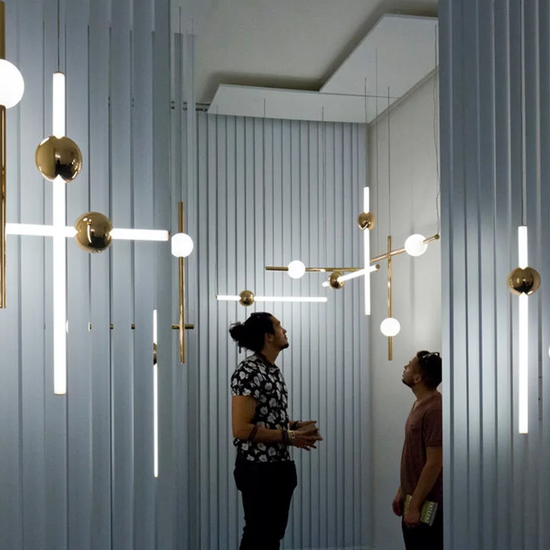Danish Designer Model Room Chandelier Modern Creative Horizontal and Vertical Combination Luminous Ball Restaurant Pendant Light
Danish Designer Model Room Chandelier Modern Creative Horizontal and Vertical Combination Luminous Ball Restaurant Pendant Light