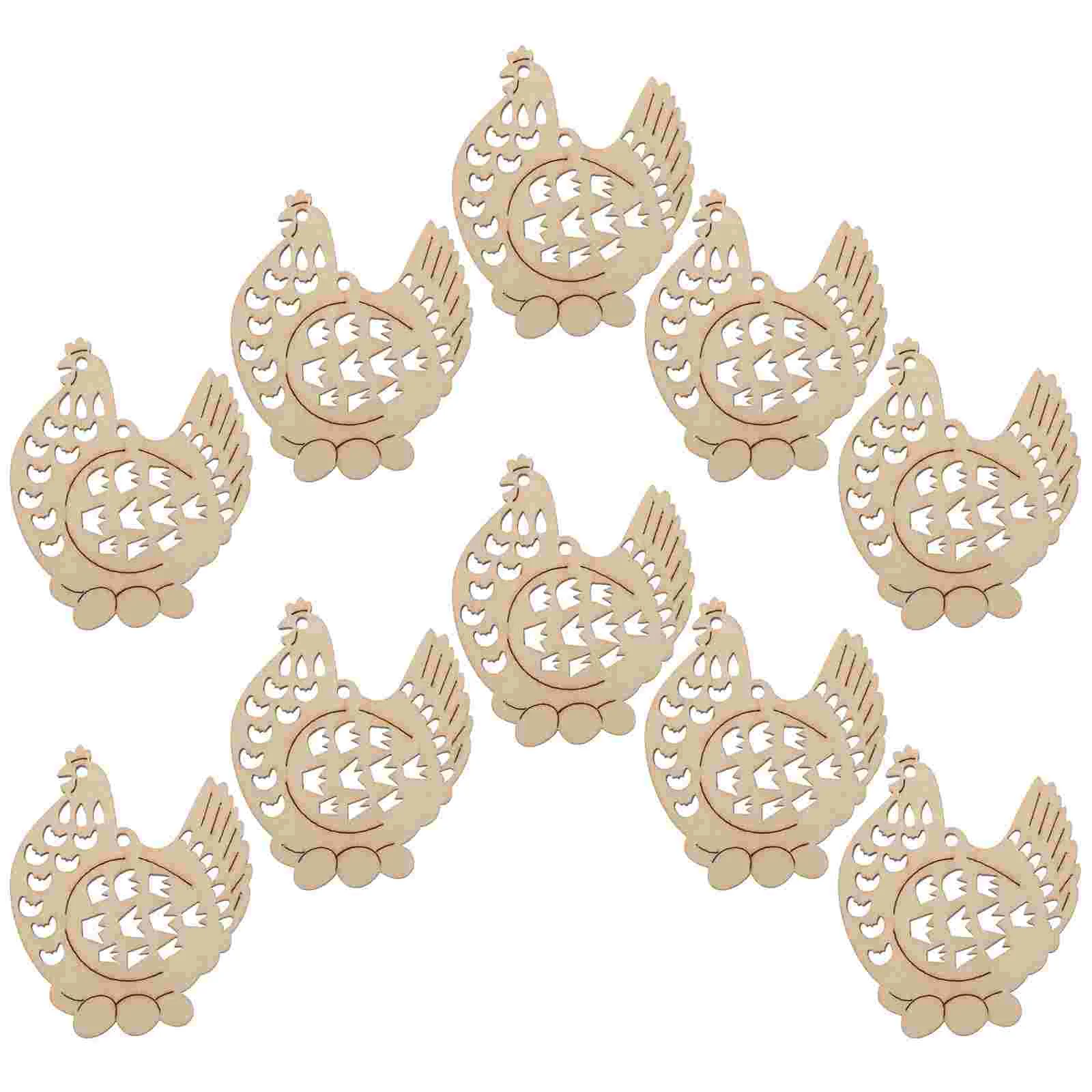 30 Pcs Wooden Hen Hanging Ornament Hens Shaped Slices Unfinished Chips Easter Party Cutouts Decorate
30 Pcs Wooden Hen Hanging Ornament Hens Shaped Slices Unfinished Chips Easter Party Cutouts Decorate