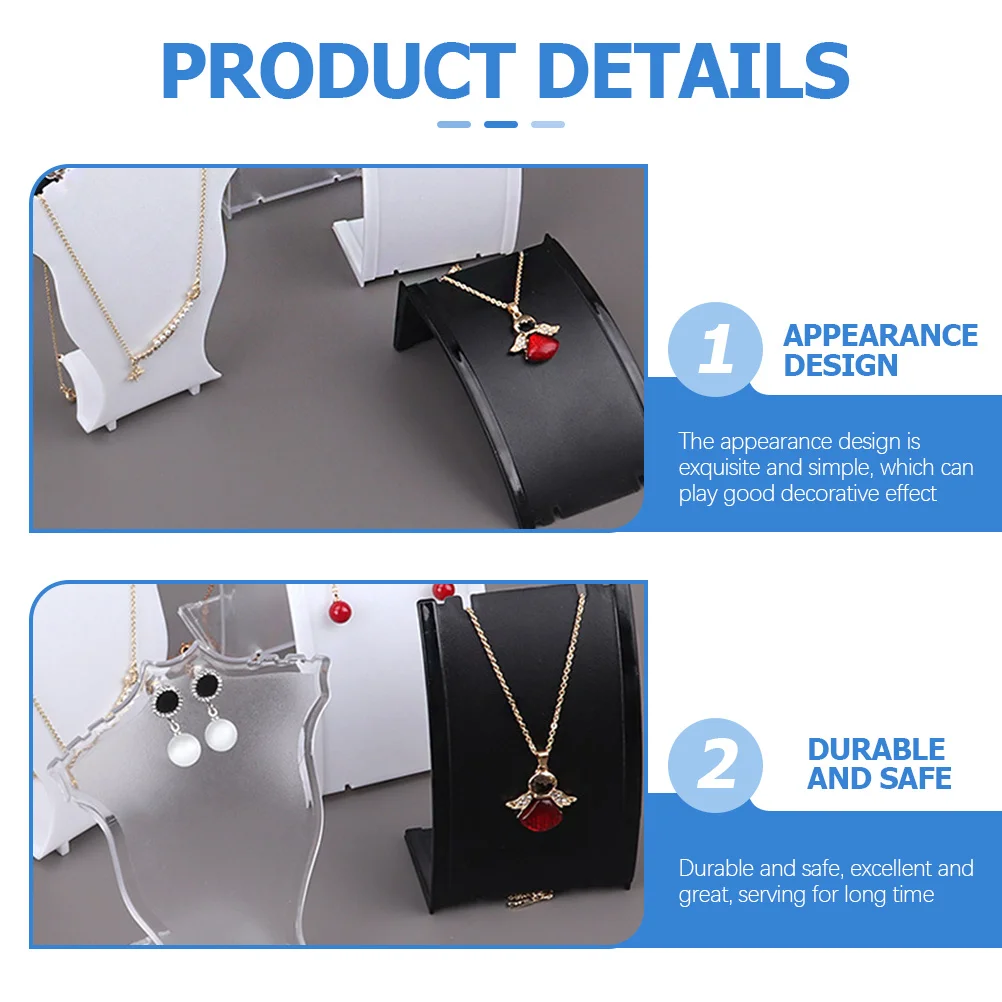 6 шт., подставка для ожерелья, держатель для ювелирных изделий для сережек, премиальное качество, экономия места, органайзер для ювелирных изделий, подставка
6 шт., подставка для ожерелья, держатель для ювелирных изделий для сережек, премиальное качество, экономия места, органайзер для ювелирных изделий, подставка