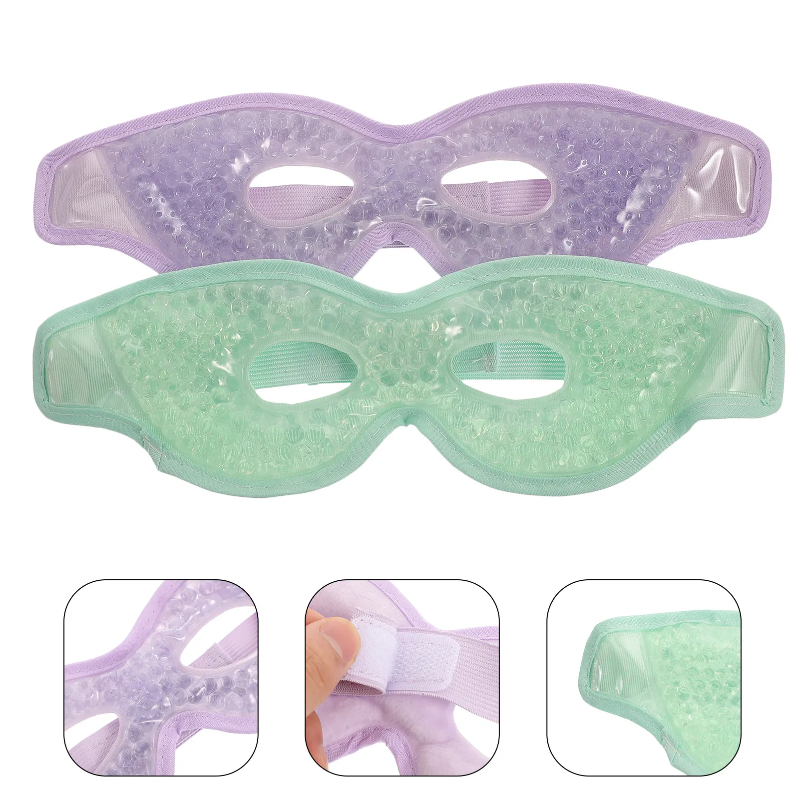 2Pcs Reusable Eye Cooling Masks Cold Ice Packs Sleep Aid Eye Pads for Migraine Swelling Relief Cold Pack for Eyes
2Pcs Reusable Eye Cooling Masks Cold Ice Packs Sleep Aid Eye Pads for Migraine Swelling Relief Cold Pack for Eyes