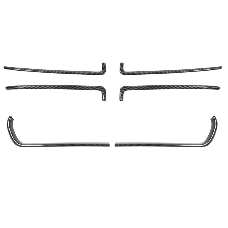 For Charger ABS Carbon Fiber Front Grille Inserts Cover Trim For 2015-2020 Dodge Charger Car Accessories, 6Pcs
For Charger ABS Carbon Fiber Front Grille Inserts Cover Trim For 2015-2020 Dodge Charger Car Accessories, 6Pcs