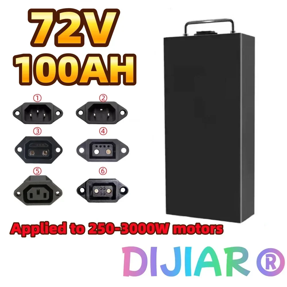 Air rapid transportation, 18650 lithium battery, 72V20-100AH, full capacity battery pack, suitable for 250-3000W motors
Air rapid transportation, 18650 lithium battery, 72V20-100AH, full capacity battery pack, suitable for 250-3000W motors