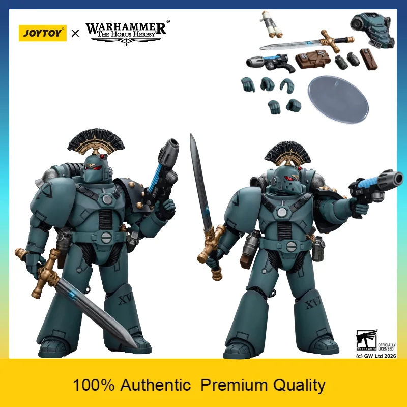 In Stock JOYTOY 1/18 Warhammer The Horus Heresy Sons of Horus MKVI Tactical Squad Sergeant with Power Sword Action Figure Model
In Stock JOYTOY 1/18 Warhammer The Horus Heresy Sons of Horus MKVI Tactical Squad Sergeant with Power Sword Action Figure Model