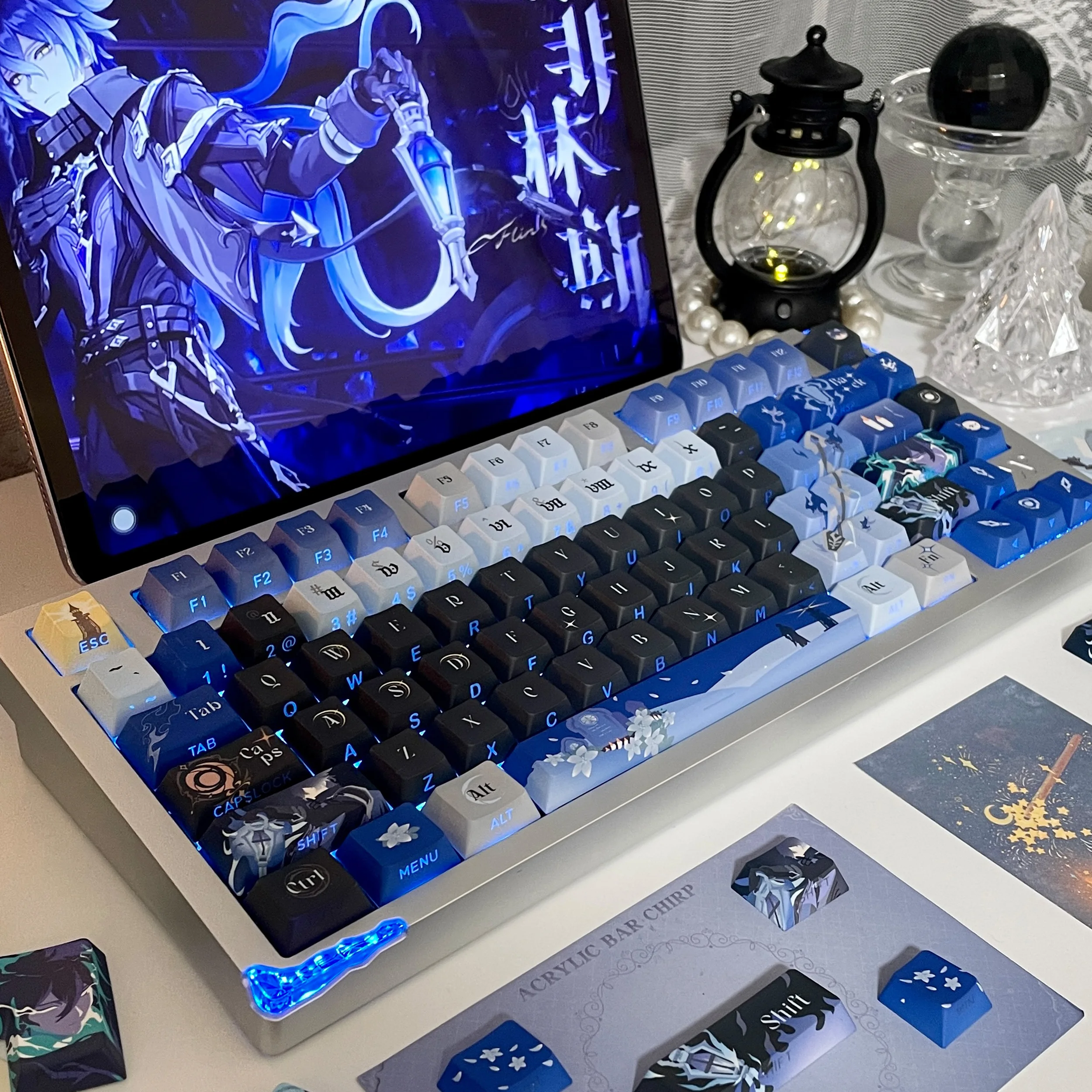 137 Keys Genshin Impact Kyryll Chudomirovich Flins Keys Anime Keycaps PBT Cherry Mechanical Keyboard Made68 Mad68 Wooting 60
137 Keys Genshin Impact Kyryll Chudomirovich Flins Keys Anime Keycaps PBT Cherry Mechanical Keyboard Made68 Mad68 Wooting 60