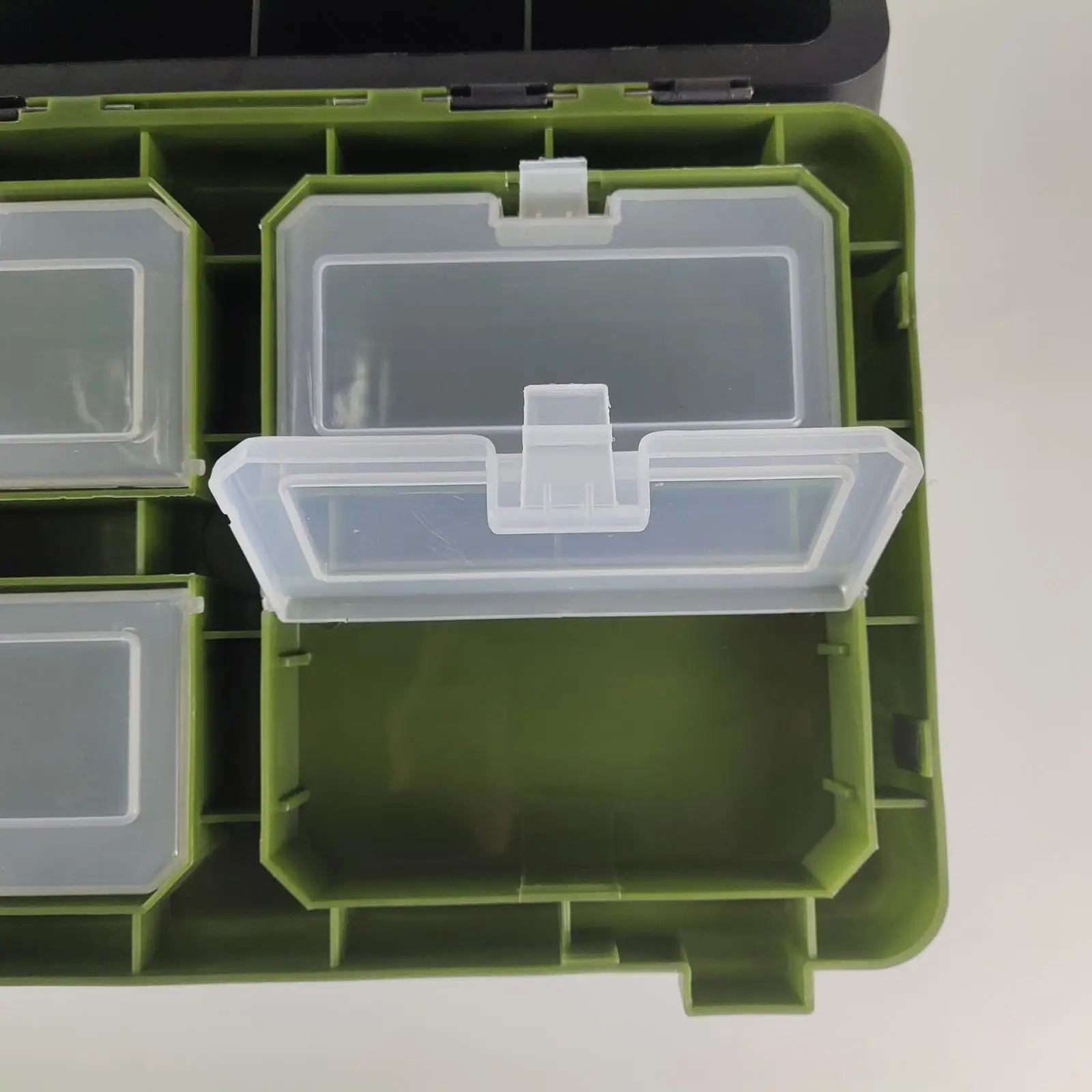 Tackle Box Fishing Equipment Outdoor Organizer ,Multifunctional, Organized Lures Storage Box
Tackle Box Fishing Equipment Outdoor Organizer ,Multifunctional, Organized Lures Storage Box